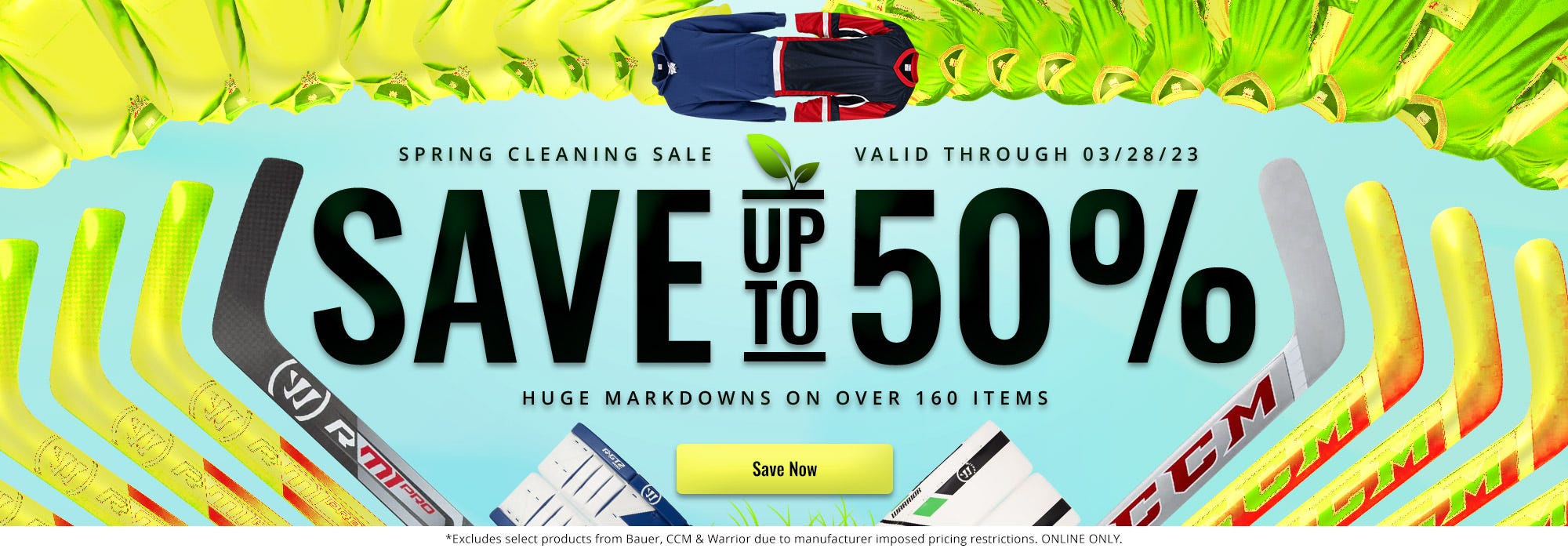 Spring Cleaning Sale: Save up to 50%
