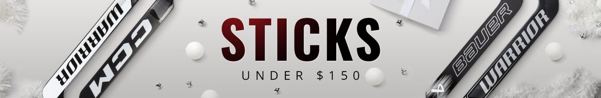 Goalie sticks under $150