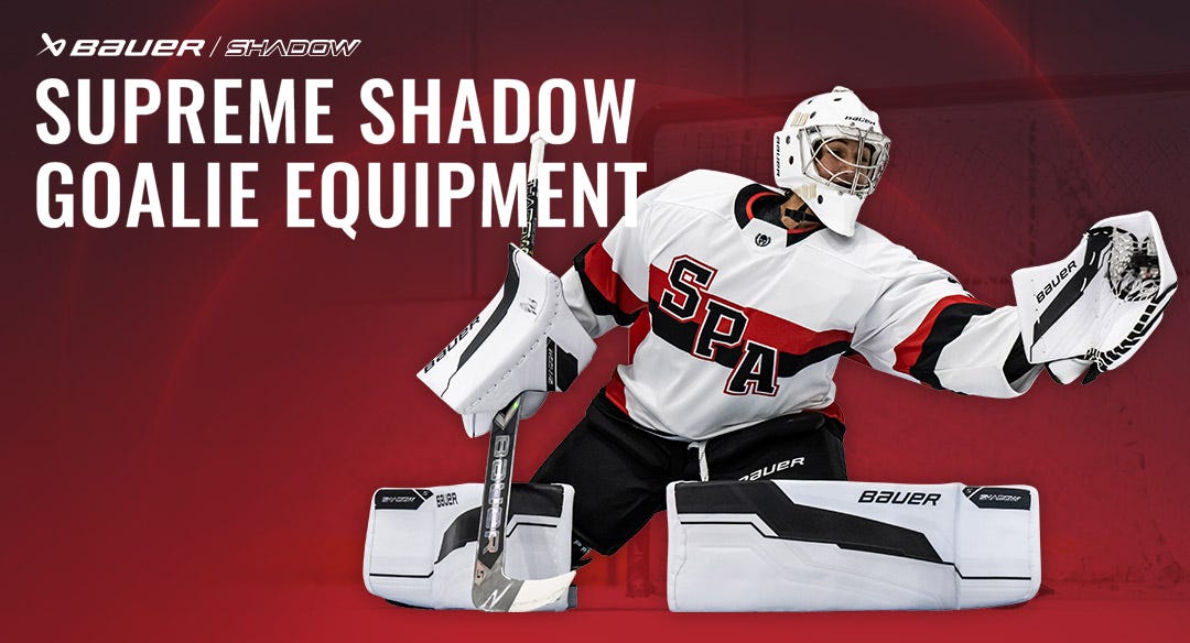 Bauer Supreme Shadow Goalie Equipment