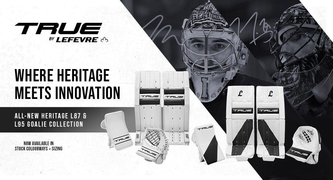 True Heritage L87 & L95 Goalie Collection