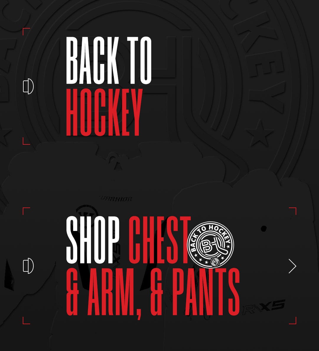 Back to Hockey: Chest & Arm Protectors and Pants