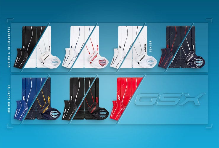 Bauer GSX Gear Now in a Variety of Fresh Colors