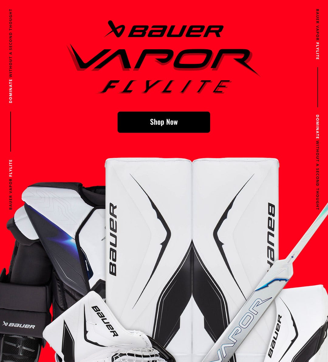 Bauer Vapor FlyLite & FlyPro Goalie Sticks