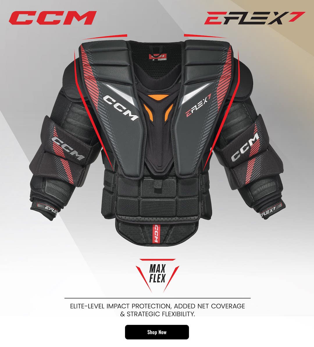 CCM EFlex 7 Chest & Arm Protectors