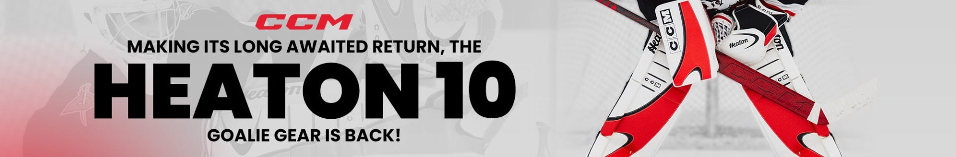 Making its long awaited return, the Heaton 10 goalie gear is back!