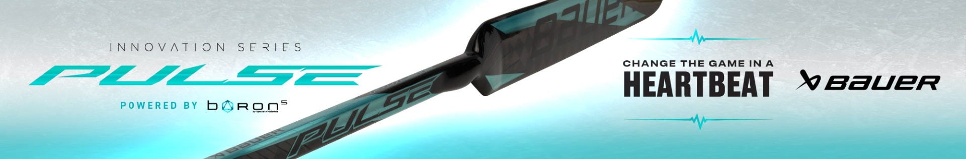 Bauer Innovation Series Pulse powered by boron. Change the game in a heartbeat.