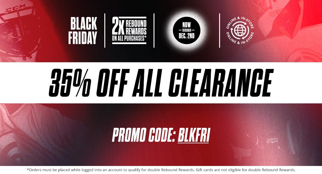 Black Friday Sale: 35% Off Clearance Items, now through December 2nd. Promo code: BLKFRI.