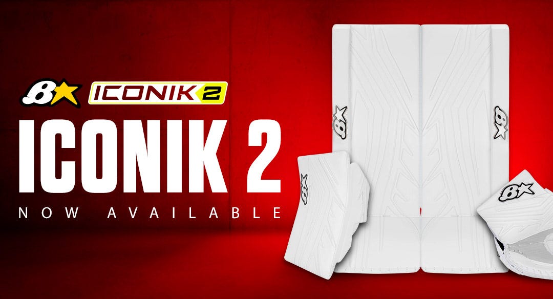 Brian's Iconik 2 goalie equipment