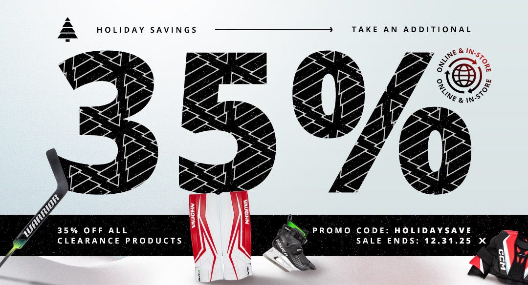 Holiday Savings: Take an additional 35% off all clearance products with promo code HOLIDAYSAVE. Sale ends 12/31/25.