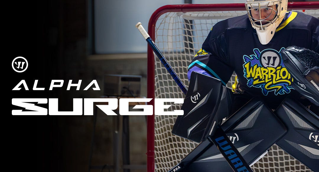 Warrior Alpha Surge Custom Goalie Equipment
