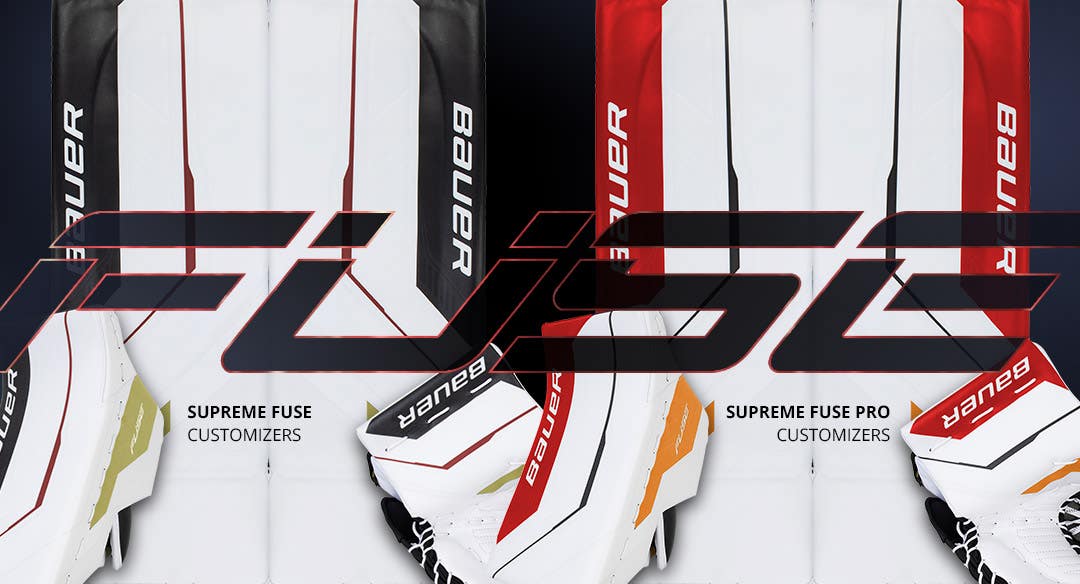 Bauer Supreme Fuse customizers. Make it yours. Customize now.