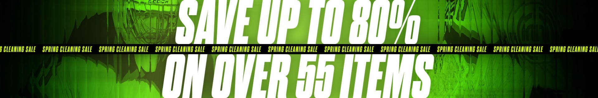 Spring Cleaning Sale. Save up to 80% on over 55 items.