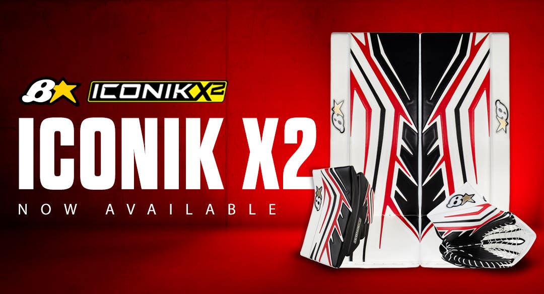 Brian's Iconik X2 goalie equipment