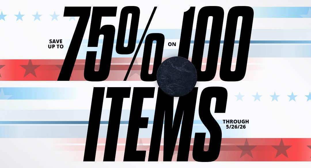 Memorial Day Sale. Save up to 75% on 100 items through 5/26/26.