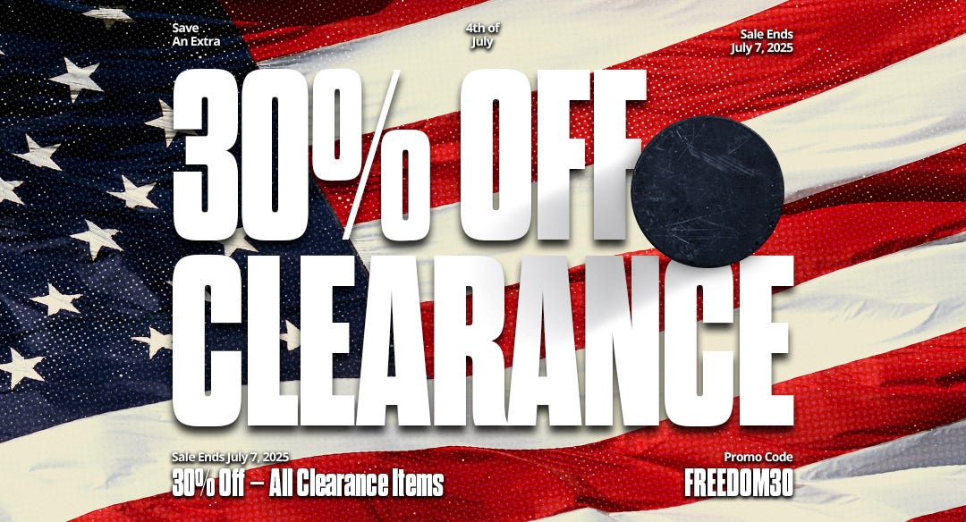 4th of July Sale: Save an extra 30% off all clearance items with promo code FREEDOM30