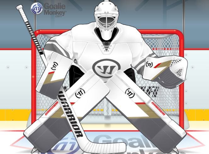 33+1.5 Regular Warrior Ritual G5 Pro Custom Goalie Full Set Sport