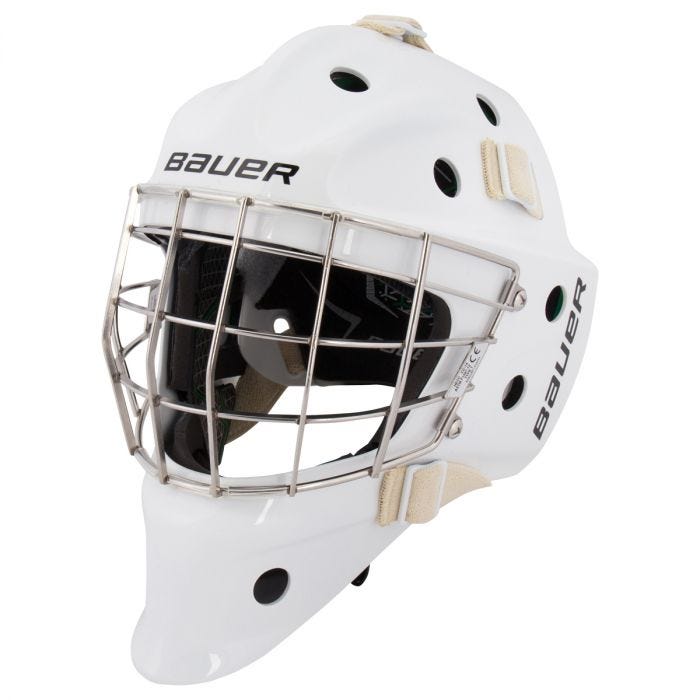 Bauer NME IX Certified Straight Bar Goalie Mask